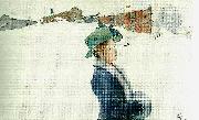Carl Larsson lisbeths nya hatt USA oil painting artist